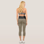 Capris mit hoher Taille (Rückseite)