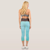 Capris mit hoher Taille | Zazzle_Growshop. (Rückseite)