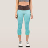 Capris mit hoher Taille | Zazzle_Growshop. (Vorderseite)