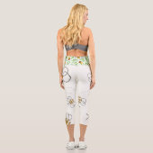 Capris mit hoher Taille | Zazzle_Growshop. (Rückseite)