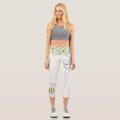 Capris mit hoher Taille | Zazzle_Growshop. (Vorderseite)