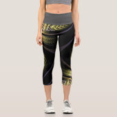 Capris mit hoher Taille | Zazzle_Growshop. (Vorderseite)