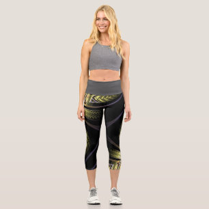 Capris mit hoher Taille Zazzle_Growshop.