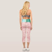 Capris mit hoher Taille | Zazzle_Growshop. (Rückseite)