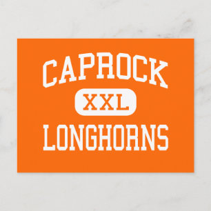 Caprock - Longhorns - High School - Amarillo Texas Postkarte