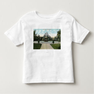 Capron Park-Ansicht des Brunnens Kleinkind T-shirt