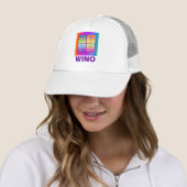 Caps, Hats - Pop Art Wine Truckerkappe (Beispiel)