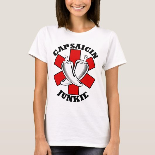 Capsaicin-Junkie T-Shirt (Vorderseite)