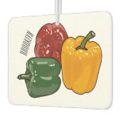 Capsicum-Cartoon-Abbildung Autolufterfrischer (Links)