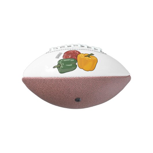 Capsicum-Cartoon-Abbildung Football (Gedreht 270)