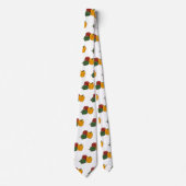 Capsicum-Cartoon-Abbildung Krawatte (Vorderseite)