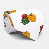 Capsicum-Cartoon-Abbildung Krawatte (Gerollt)