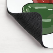 Capsicum-Cartoon-Abbildung Mousepad (Ecke)