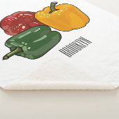 Capsicum-Cartoon-Abbildung Sherpadecke (3/4)