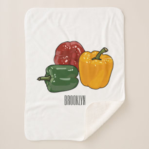Capsicum-Cartoon-Abbildung Sherpadecke