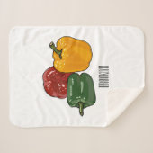 Capsicum-Cartoon-Abbildung Sherpadecke (Vorderseite (Horizontal))