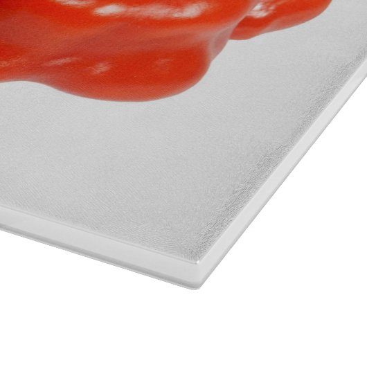 Capsicum Chinense Chili Glasfaserkammer Schneidebrett (Ecke)