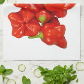 Capsicum Chinense Chili Teetuch Geschirrtuch (Gefaltet)