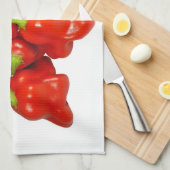 Capsicum Chinense Chili Teetuch Geschirrtuch (Viertel Falte)