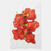 Capsicum Chinense Chili Teetuch Geschirrtuch (Vertikal)