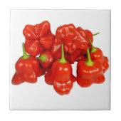 Capsicum Chinense Chili Tile Fliese (Vorderseite)
