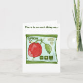 Capsicum Rote Glocke Karte (Vorderseite)