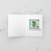 Capsicum Rote Glocke Karte (Innenseite)