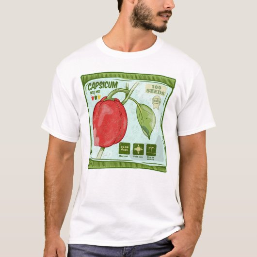 Capsicum Rote Glocke T-Shirt (Vorderseite)