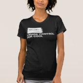 capslock - Kreuzfahrt-Kontrolle für cooles T-Shirt (Vorderseite)