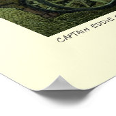 Capt Eddie auf seinem Weg, um die Hun .. Poster (Ecke)