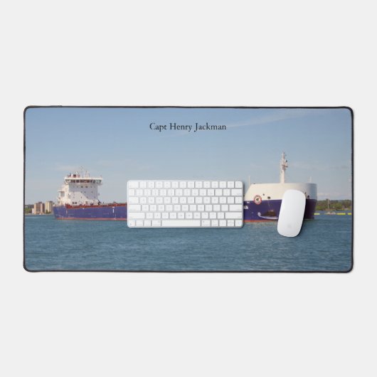 Capt Henry Jackman-Schreibtischmatte Schreibtischunterlage (Tastatur & Maus)