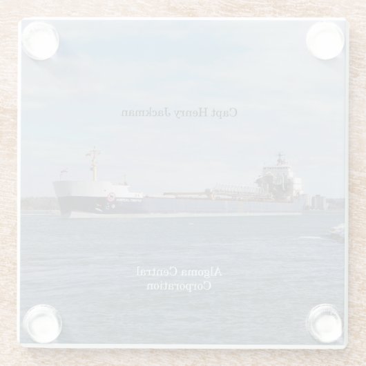 Capt Henry Jackman Untersetzer (Rückseite)