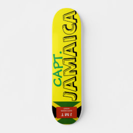 CAPT JAMAICA JMT Skateboard, 7¾ Zoll Deck Skateboard