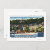 Capt Palmers Lake Ride Stroller IV Bootslandschaft Postkarte (Vorne/Hinten)