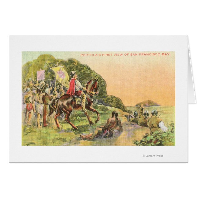 Capt. Portolas erste Ansicht (Vorderseite (Horizontal))