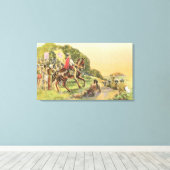 Capt. Portolas erste Ansicht Leinwanddruck (Insitu (Holzboden))