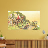 Capt. Portolas erste Ansicht Leinwanddruck (Insitu (Wohnzimmer))