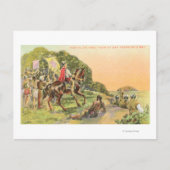 Capt. Portolas erste Ansicht Postkarte (Vorderseite)