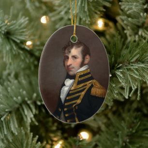 Capt Stephen Decatur Keramik Ornament