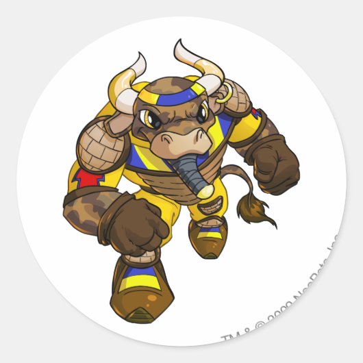 Captain 2 runder aufkleber (Vorderseite)