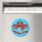 Captain "A-Crab" Magnet (In Situ (Geschirrspüler))