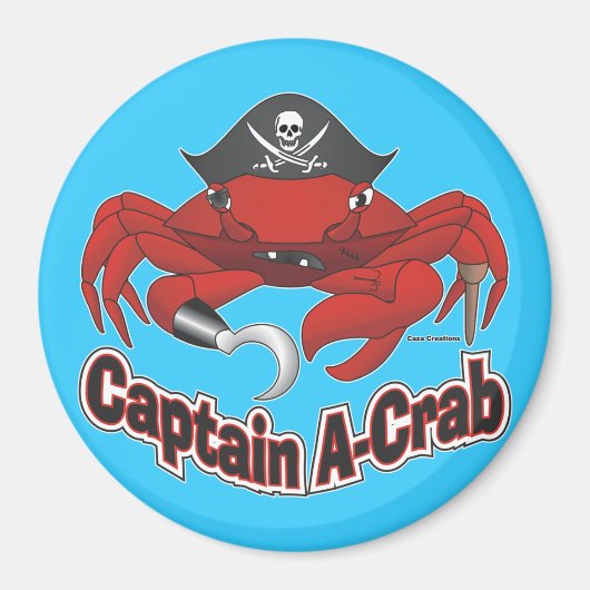 Captain "A-Crab" Magnet (Vorne)