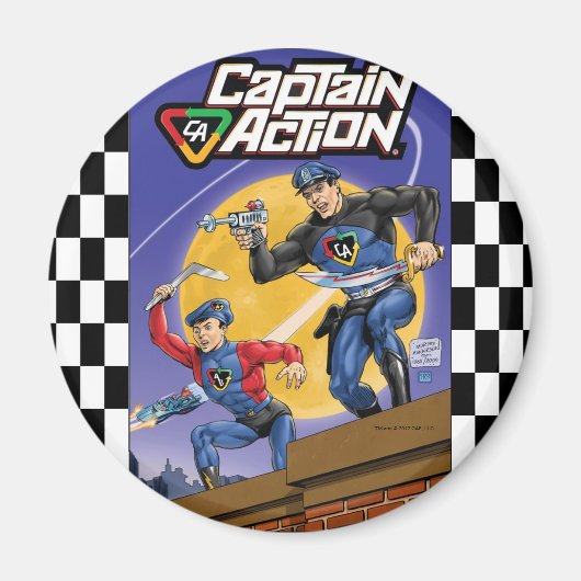 Captain Action- Murphy Anderson Magnet (Vorne)