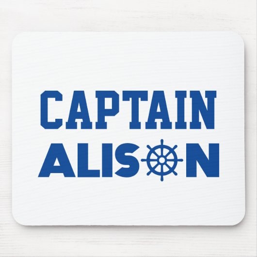 Captain Alison Mousepad (Vorne)
