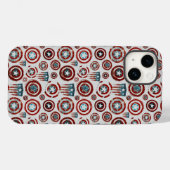 Captain America Case-Mate iPhone Hülle (Rückseite (Horizontal))