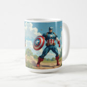 Captain America Tasse (VorderseiteRechts)