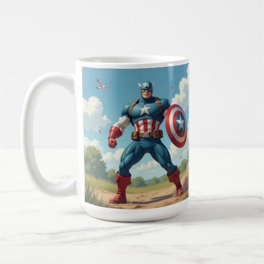 Captain America Tasse (Links)