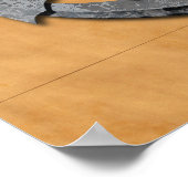 Captain Anchor and Wheel Poster (Ecke)