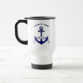 Captain Anchor Custom Nautical Reisebecher (Links)