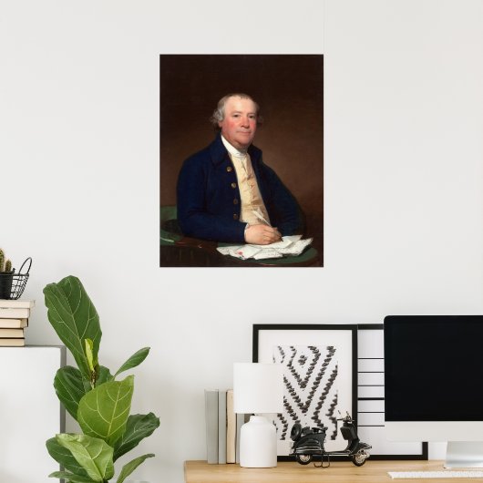 Captain Anthony - Gilbert Stuart Fine Art Poster (Heimbüro)